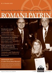 Ausgabe Dezember 2013 - Verein Roma Oberwart