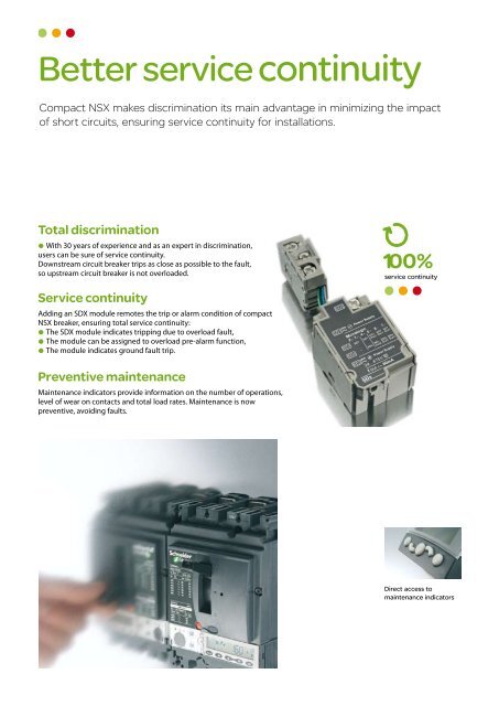 Compact NSX - 100-630A (pdf 1.2Mb) - Schneider Electric