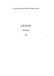 Lenin Werke Band 23 - Red Channel