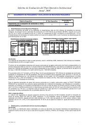 EvaluaciÃ³n Plan Operativo Anual 2008 - Imarpe