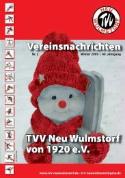 Winter 2009 - TVV Neu Wulmstorf von 1920 eV