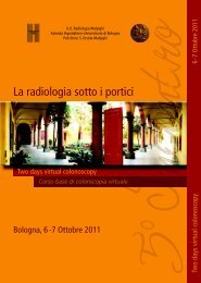 La radiologia sotto i portici - SIRM