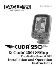 Lowrance Eagle MY-4X /"Y/" Câble Adaptateur Permet de Vitesse//Temp pour X-Series unités