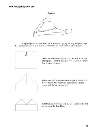 Condor sample.pdf - Fun Paper Airplanes