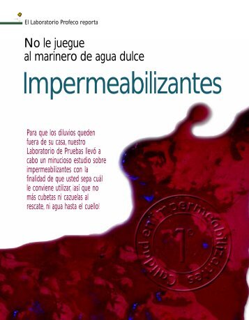 Impermeabilizantes