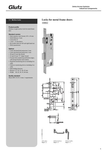 Glutz AG Katalog