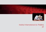 Institut International du Théâtre IIT - International Theatre Institute