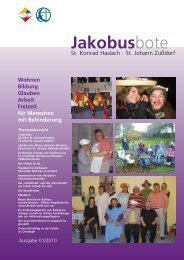 Jakobusbote - St. Jakobus Behindertenhilfe
