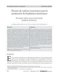 Fuentes de carbono económicas para la producción de bioplásticos ...