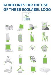 guidelines for the use of the eu ecolabel logo - European Commission