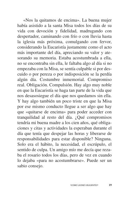 Como leones rugientes - Editorial Sal Terrae