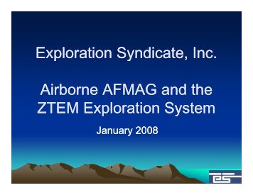 EM Airborne Systems/ZTEM PowerPoint Presentation - Liberty Star ...