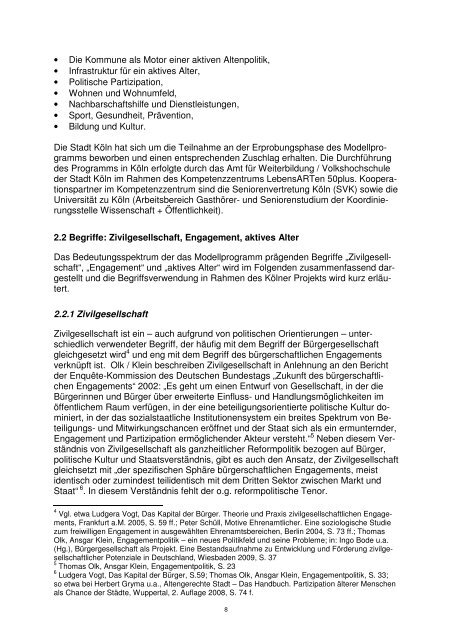 Abschlussbericht - Universität zu Köln