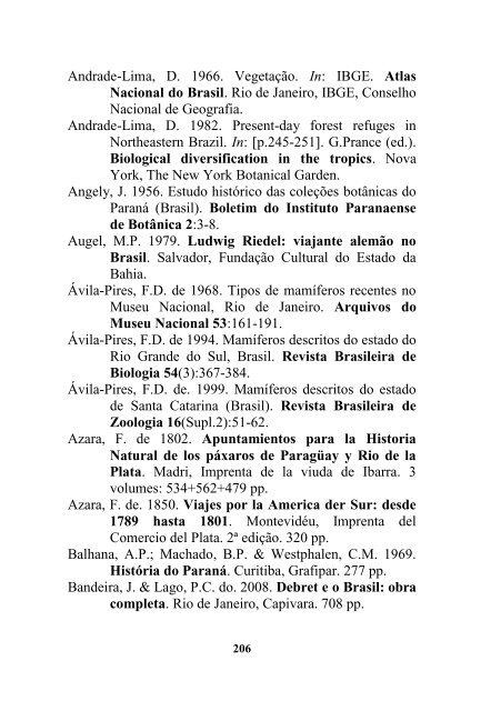 História da ornitologia no Paraná. Período de Natterer, 1