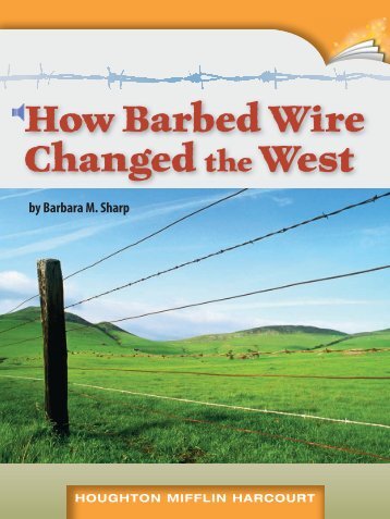 Lesson 23:How Barbed Wire Changed the West