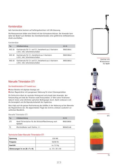 Kjehldahl - behr Labor-Technik GmbH