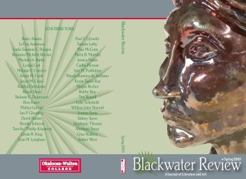 Blackwater Review - Northwest Florida State College