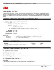 Material Safety Data Sheet SECTION 1: PRODUCT AND ... - CERN