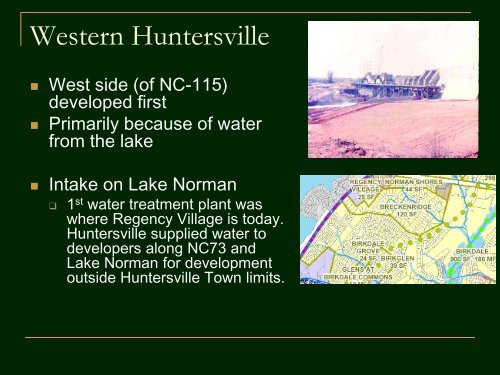 History of the Town of Huntersville