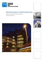 Bachelorstudium Verfahrenstechnik