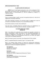 MERCOSUR/GMC/RES Nº 35/94 CLASIFICACIÓN DE VEHÍCULOS ...