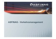 ASFINAG - Verkehrsmanagement