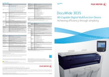 DW 3035 - Fuji Xerox Malaysia