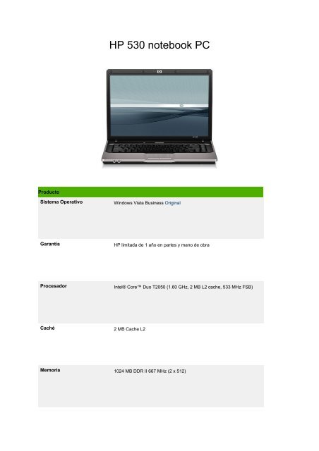 hp 530