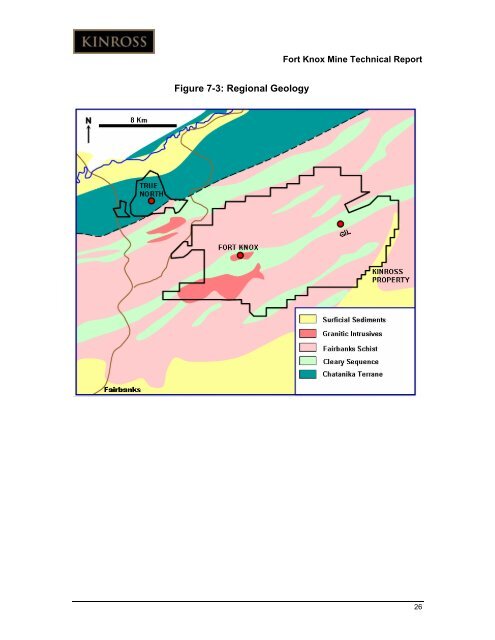 Technical Report for the Fort Knox Mine - Kinross Gold