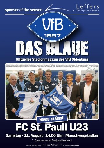 Das Blaue - Saison 2012/2013 #1 - VfB Oldenburg