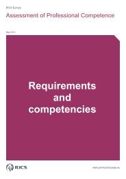 RICS EMEA APC CV template (PDF)