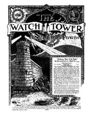 1912 Watch Tower - A2Z.org