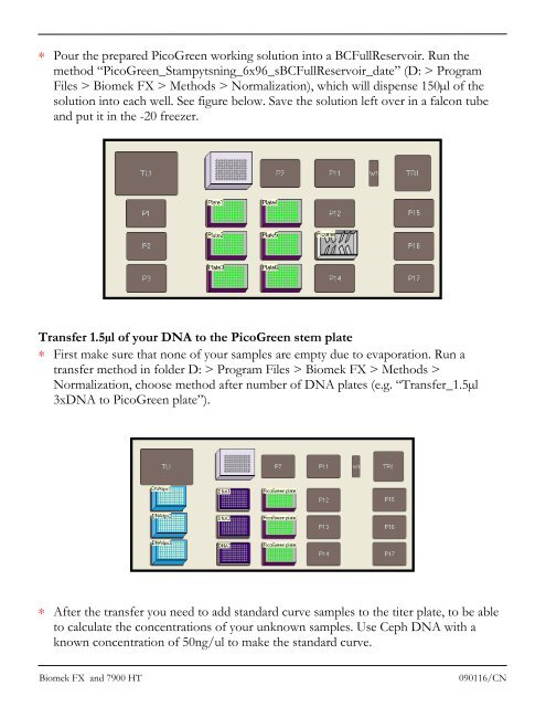 DNA quantification and normalization