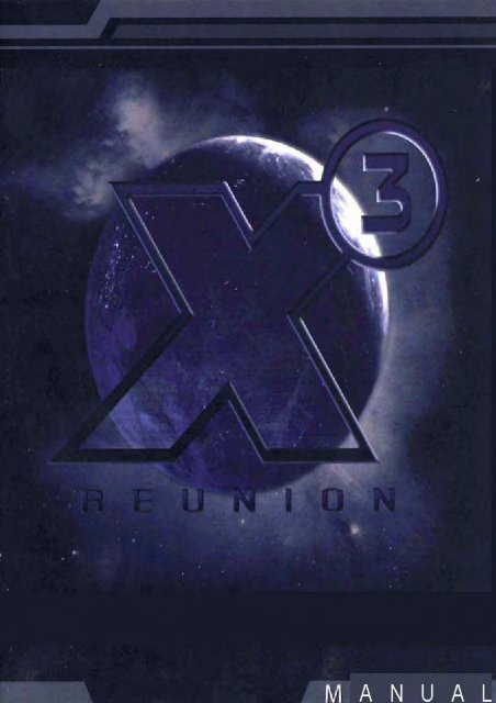 X3:reunion Manual