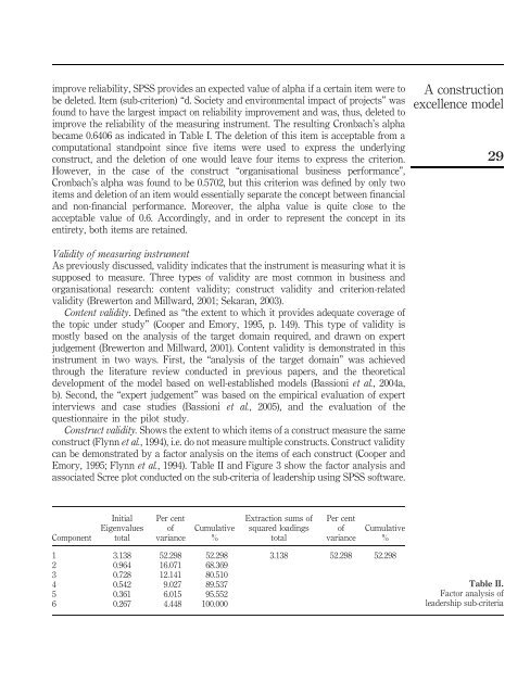 Evaluation and analysis of criteria and sub-criteria of a ... - Emerald