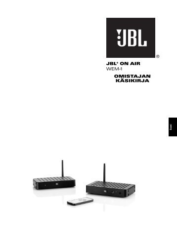 JBLÃ‚Â® ON AIR WEM-1 OMISTAJAN KÃƒÂ„SIKIRJA