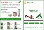 wood repair products - BÃ¸gh Consult Denmark A/S