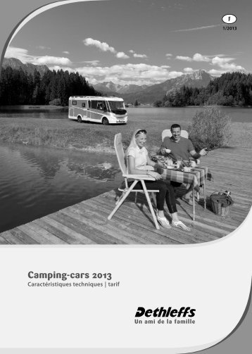 CarastÃƒÂ©ristiques techniques/ tarif camping-car - Dethleffs