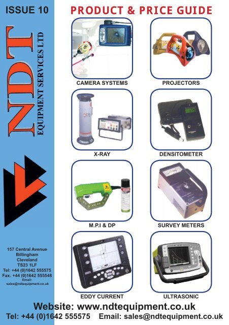 55291 NDT BROCHURE.indd - NDT Equipment Services Ltd