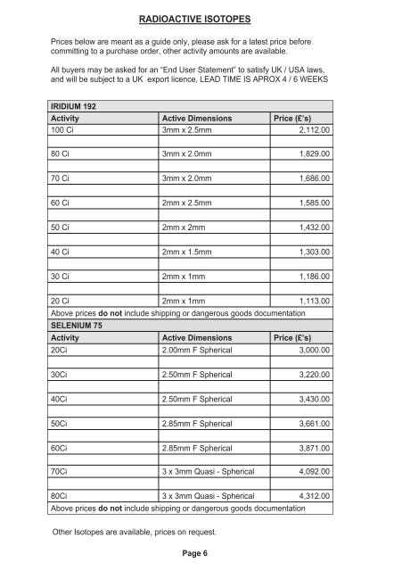 55291 NDT BROCHURE.indd - NDT Equipment Services Ltd