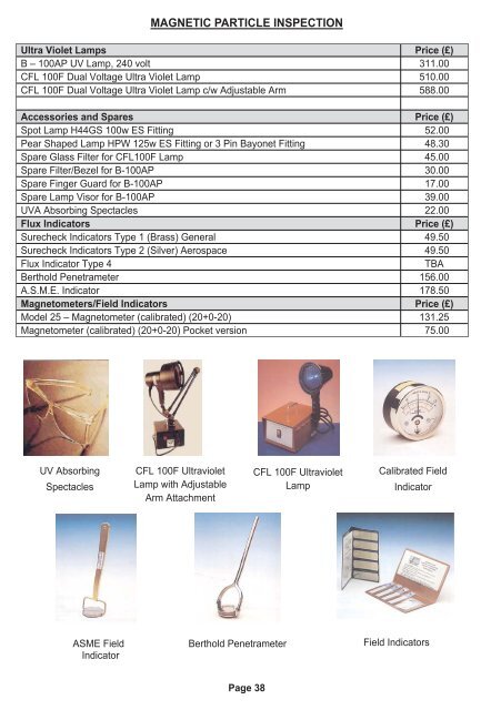 55291 NDT BROCHURE.indd - NDT Equipment Services Ltd