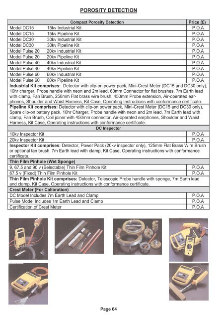 55291 NDT BROCHURE.indd - NDT Equipment Services Ltd