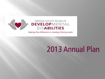 2013 Annual Action Plan - Portage County Board of Developmental ...
