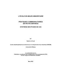 SynthÃ¨se des Ã©tudes de cas - FacultÃ© des sciences sociales