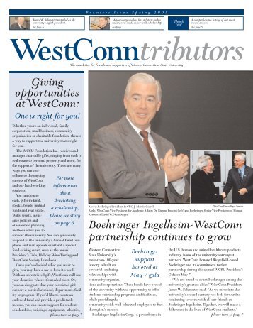 Boehringer Ingelheim-WestConn partnership continues to grow ...