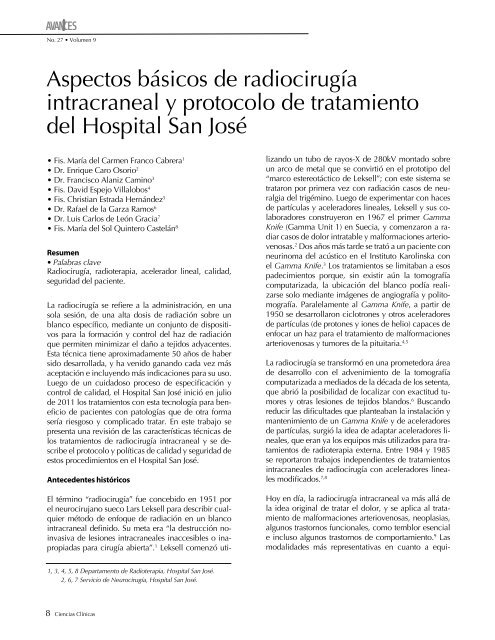 Descargar PDF - Hospital San JosÃ© Tec de Monterrey