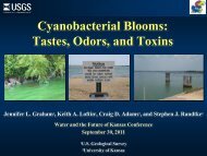Cyanobacterial blooms