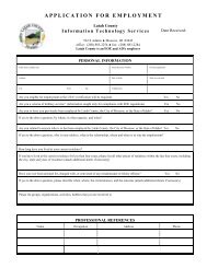 I.T.S. Department - Blank Form - Latah County