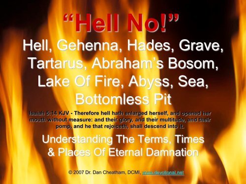 Center for Spiritual Enrichment - What is Heaven/Paradise, Sheol/Hades, and  Hell/Gehenna in the the Bible? Find out by completing this lesson outline  and join in this Friday November 27 at 7 pm