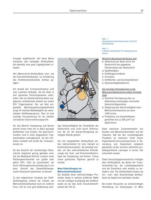 Papiermaschinen Divisions - Voith